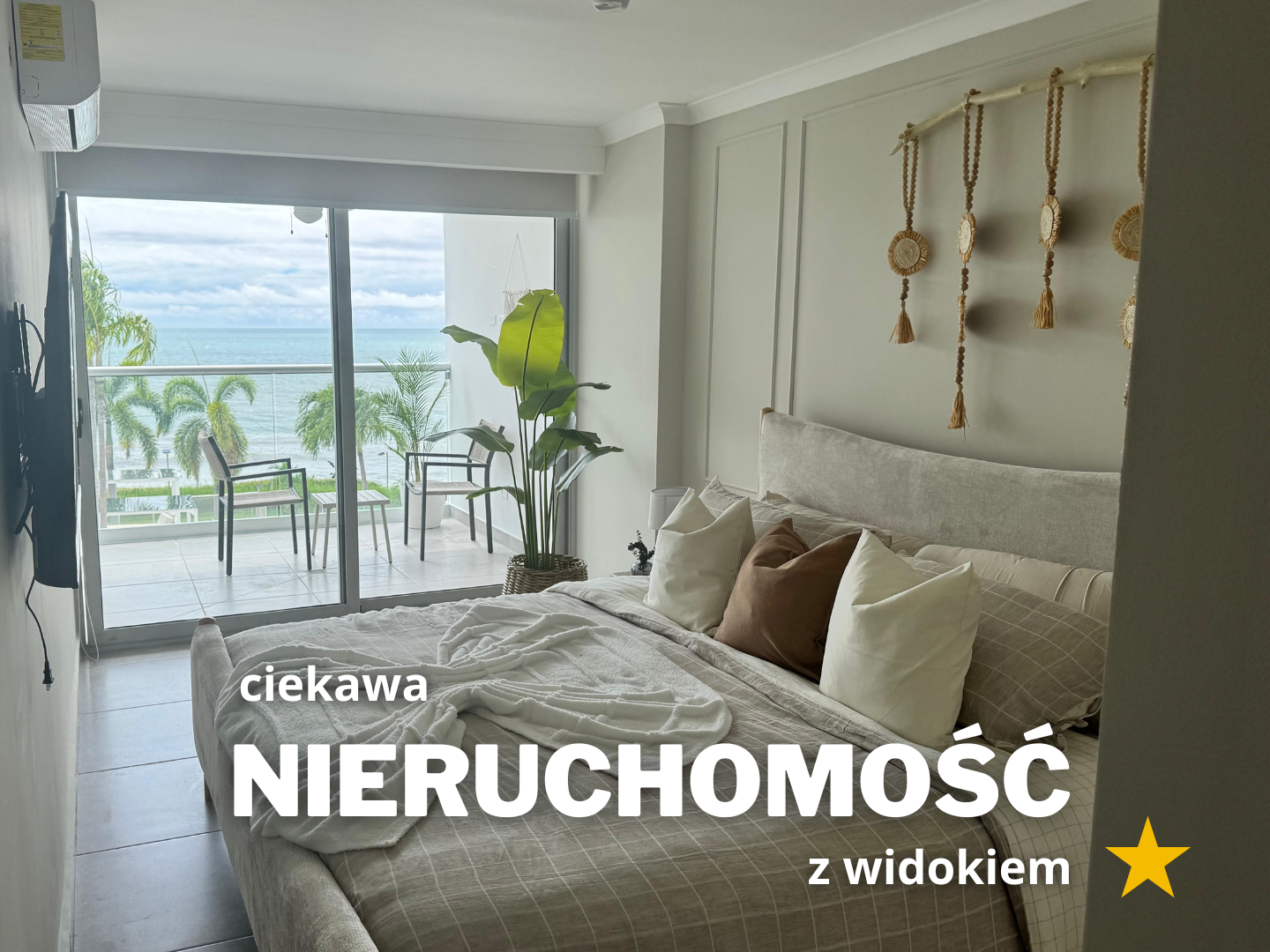 Ciekawa nieruchomość z widokiem